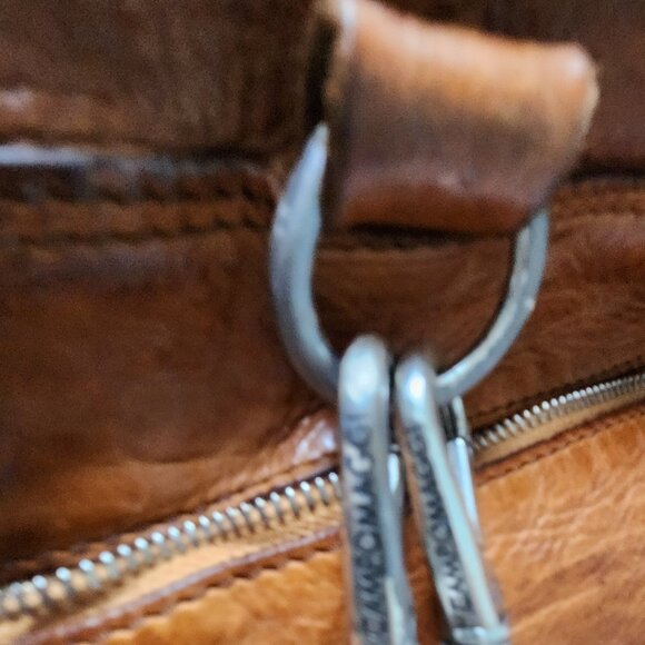 NWT Campomaggi Ardesia Backpack OR Shoulder Bag Cognac READ - Picture 10 of 10